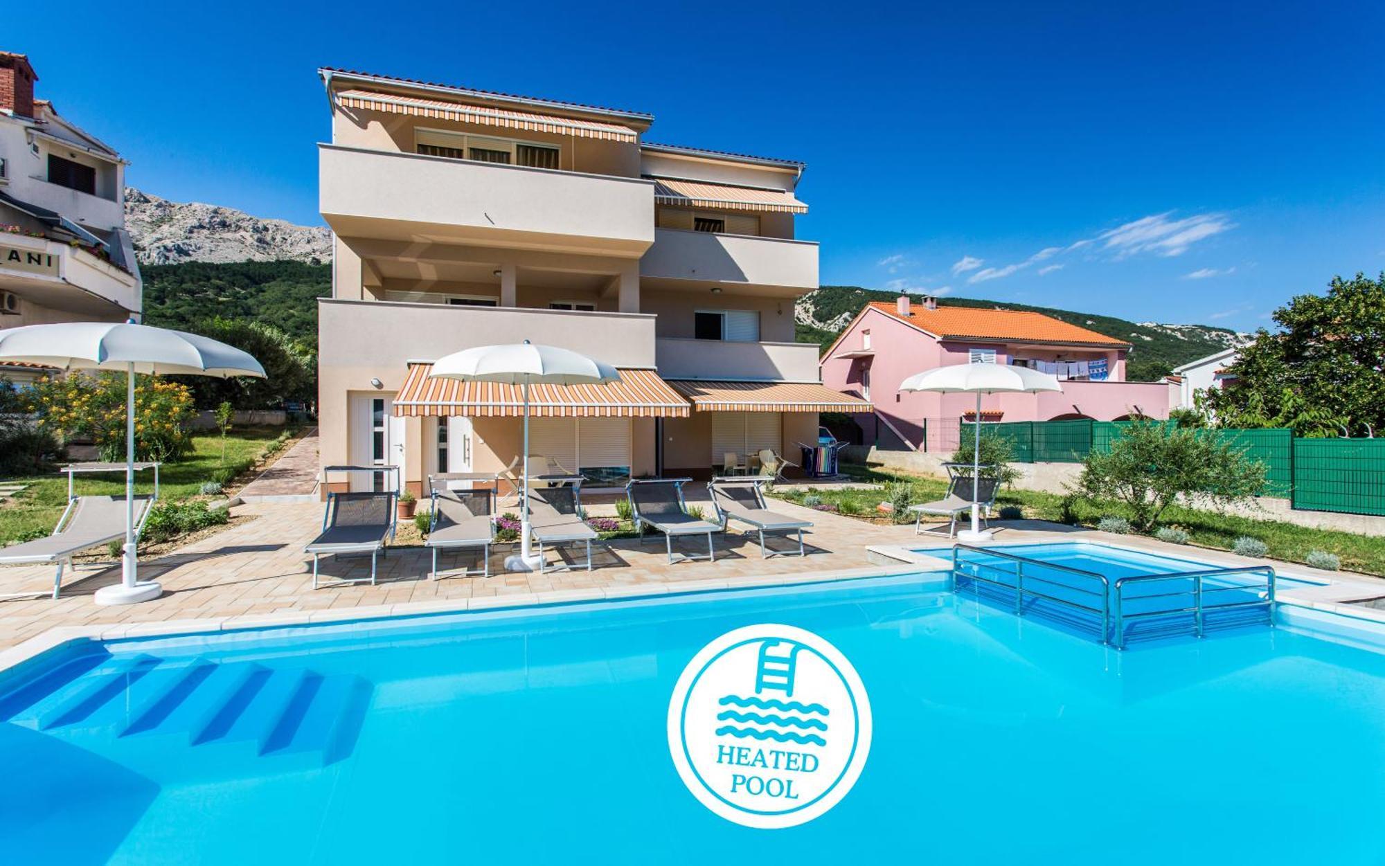 Apartments Viktorija 2 Baška Екстериор снимка